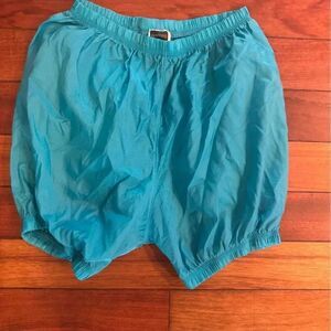 Suffolk dance and yoga nylon petite adult small balloon shorts in turquoise